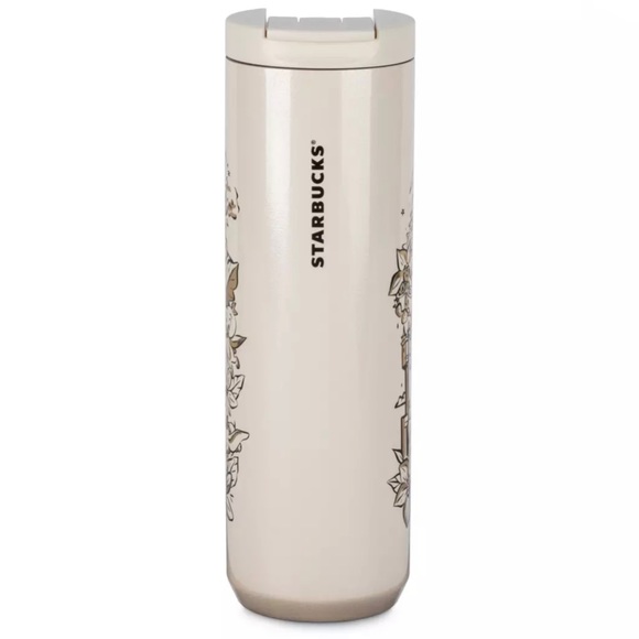 Disney Starbucks Mickey Mouse Tumbler 4 WDW Parks - Picture 2 of 9